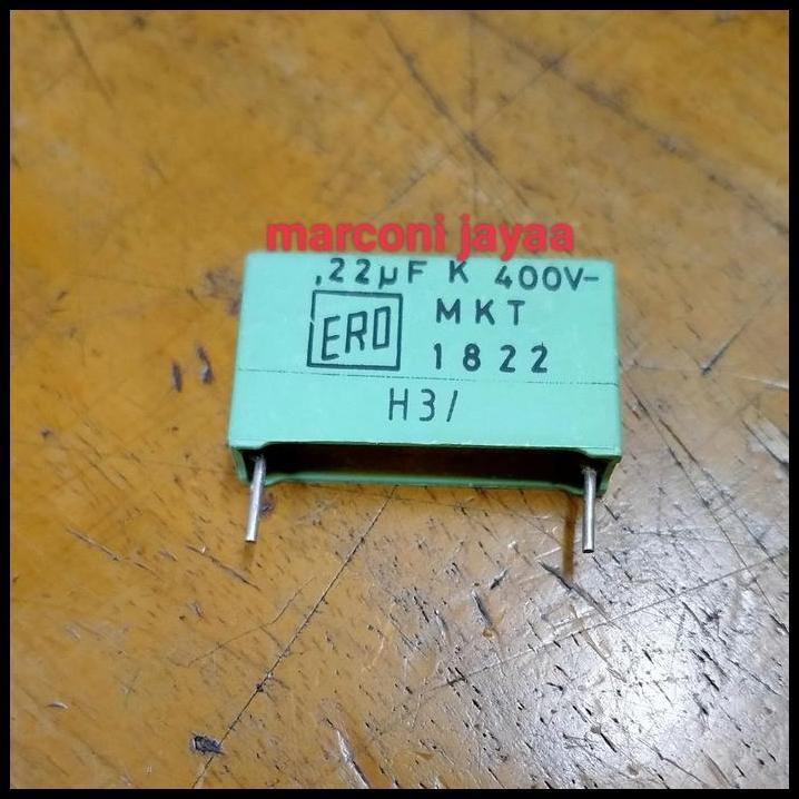 TERLARIS KAPASITOR MKT ERO 0,22UF 400V- 
