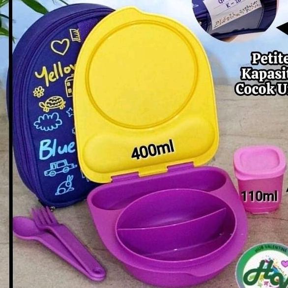 Kiddos lunch set tupperware / paket bekal anak Tupperware  /   KOTAK MAKAN TUPPERWARE