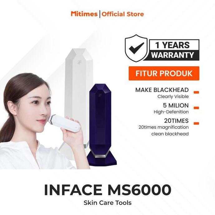 InF RF Massager MS6000 | Alat Pijat Wajah Elektrik | RF Infrared Beauty Device