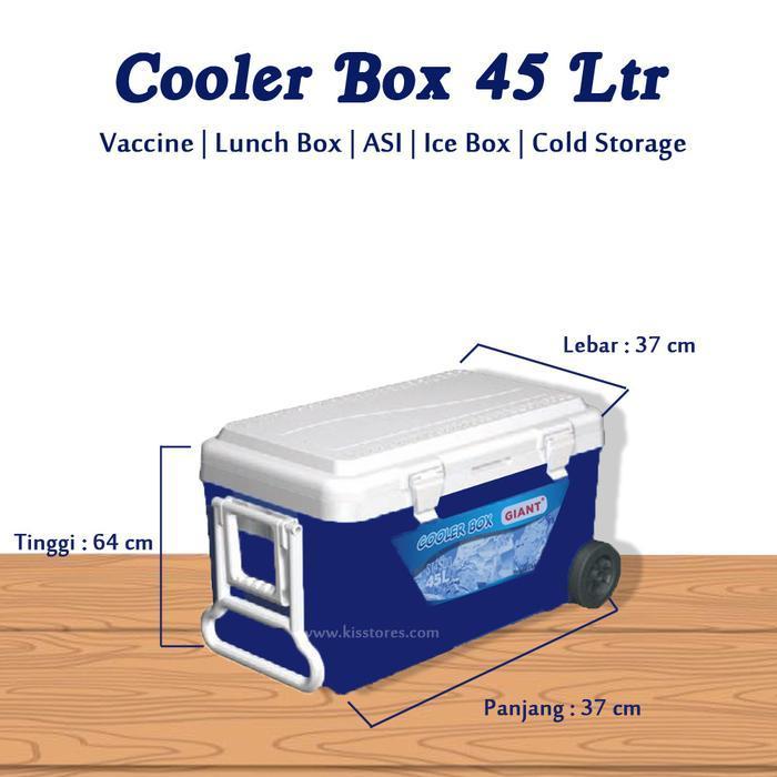 Cooler Box Vaksin 45 Liter / Box pendingin besar / cooler box besar