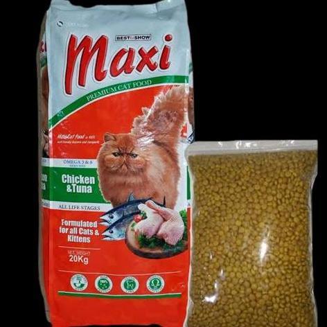 maxi cat food 1kg makanan kucing maxi cat food
