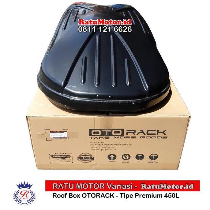 Otorack Roof Box Tipe Premium Kapasitas 450L Rak Bagasi Roofbox