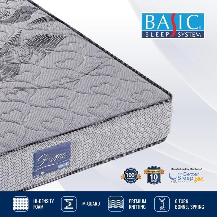 (HANYA MATRAS) SPRINGBED BASIC PRIME UK 180 KING SIZE