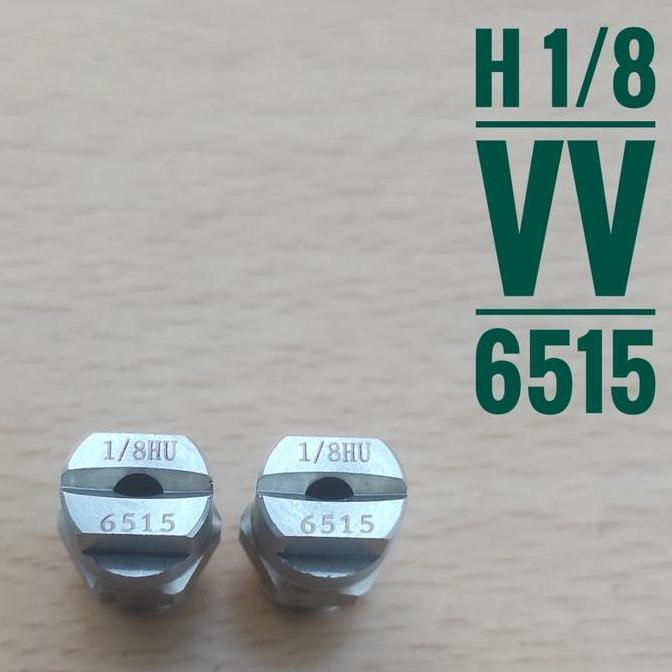Nozzle V Jet Stainless 1/8 (6515) / nozzle vee jet stainless