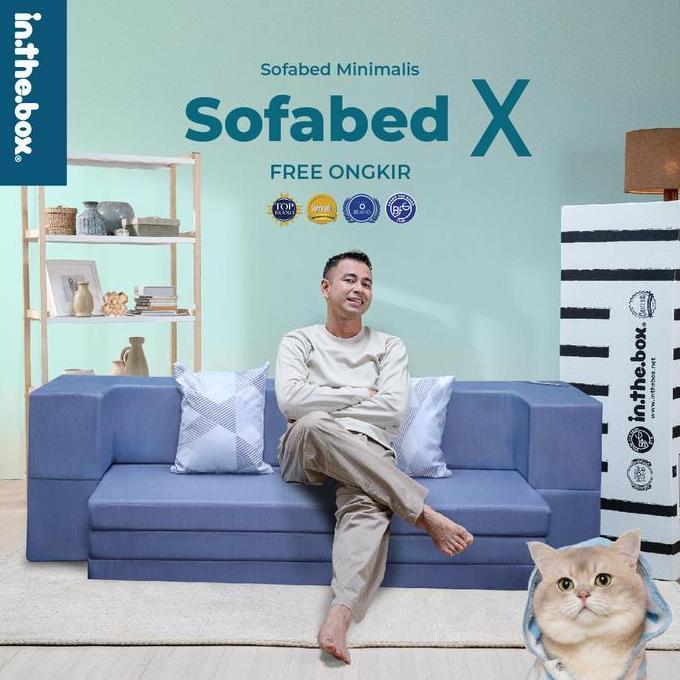 INTHEBOX Sofabed X | Free Bantal