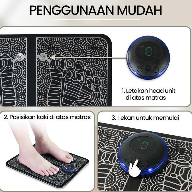 Alat Pijat kaki elektrik Matras terapi kaki pijat elektrik electrik
