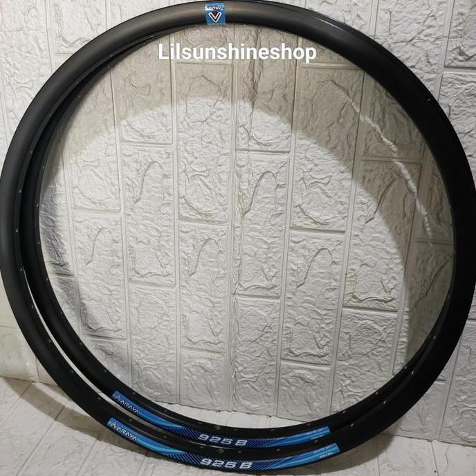 Velg Rims Sepeda 26 ARAYA 925B Lubang 32H Alloy Double Wall AV Jumlah Sepasang