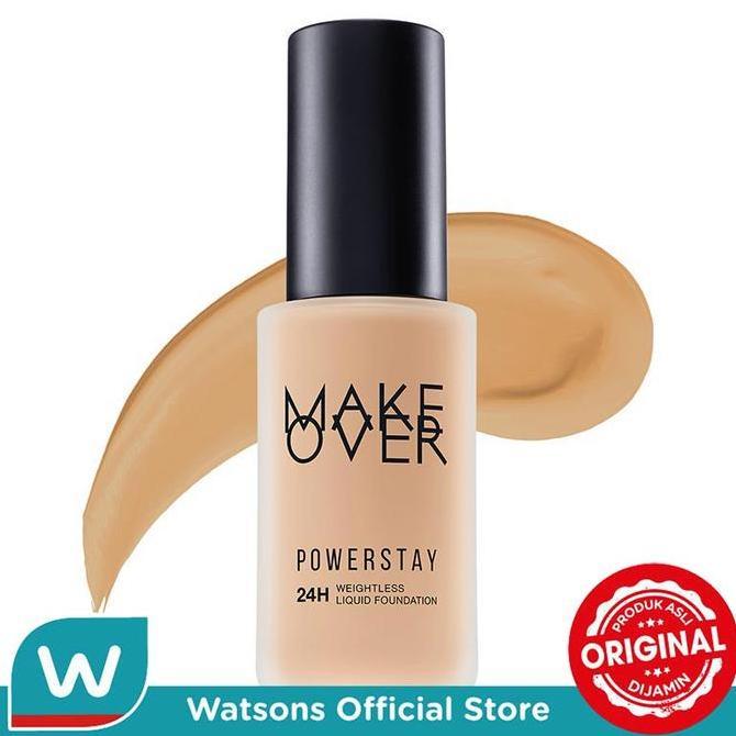 Make Over Powerstay Weightless Liquid Foundation W42 - Warm Sand 33ml