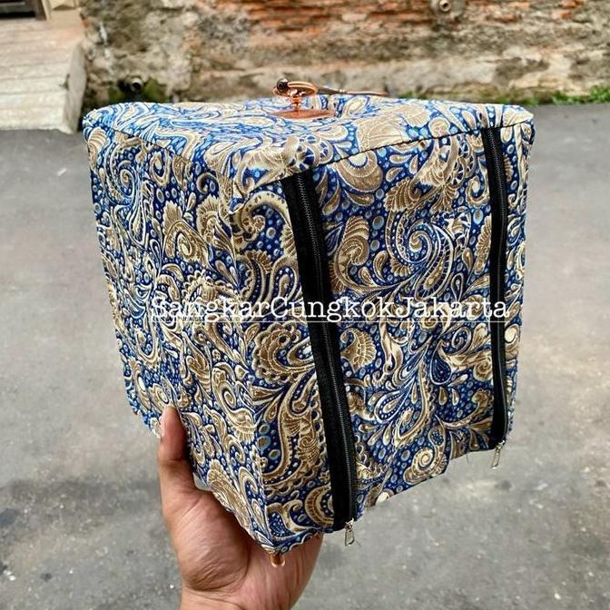 TERBARU - Kerodong Import Sangkar Cungkok Single Layer Nanjing Style