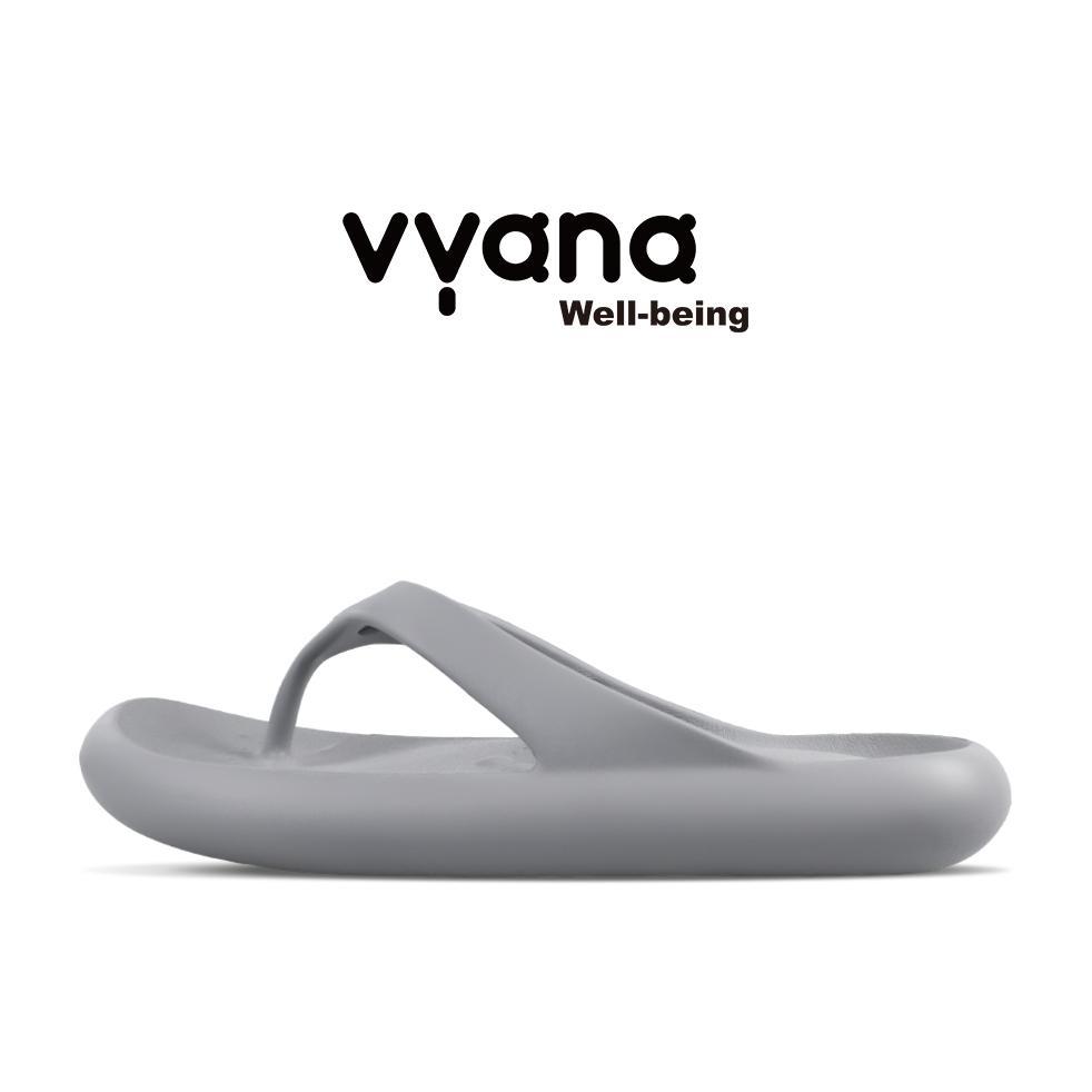 (Terbaru) VYANA Flow Sandal Jepit Medis Rehabilitasi Terapi Fasciitis Plantar & Anti Pegal Abu Abu (