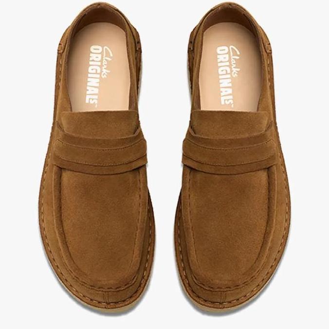 Ready CLARKS Nomad Loafer Original Sepatu Loafers Pria Suede