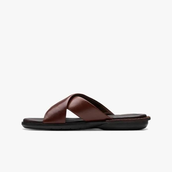 Ready CLARKS Penryn Mule Original Sandal Pria Leather - Black