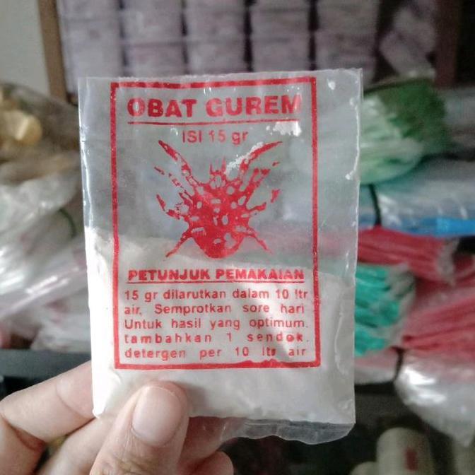 BEST PRICE - Obat pembasmi  hama gurem isi 15 gram harga untuk 20 pcs
