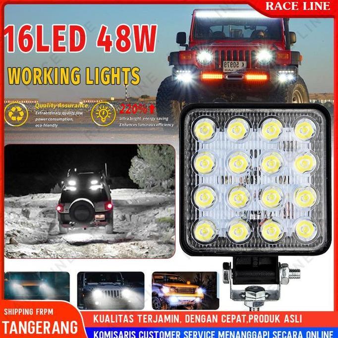 BZSDA Lampu Sorot Mobil/Lampu Tembak LED Mobil 12V dan 24V/Lampu Sorot LED untuk Truk dan Jeep/Lampu