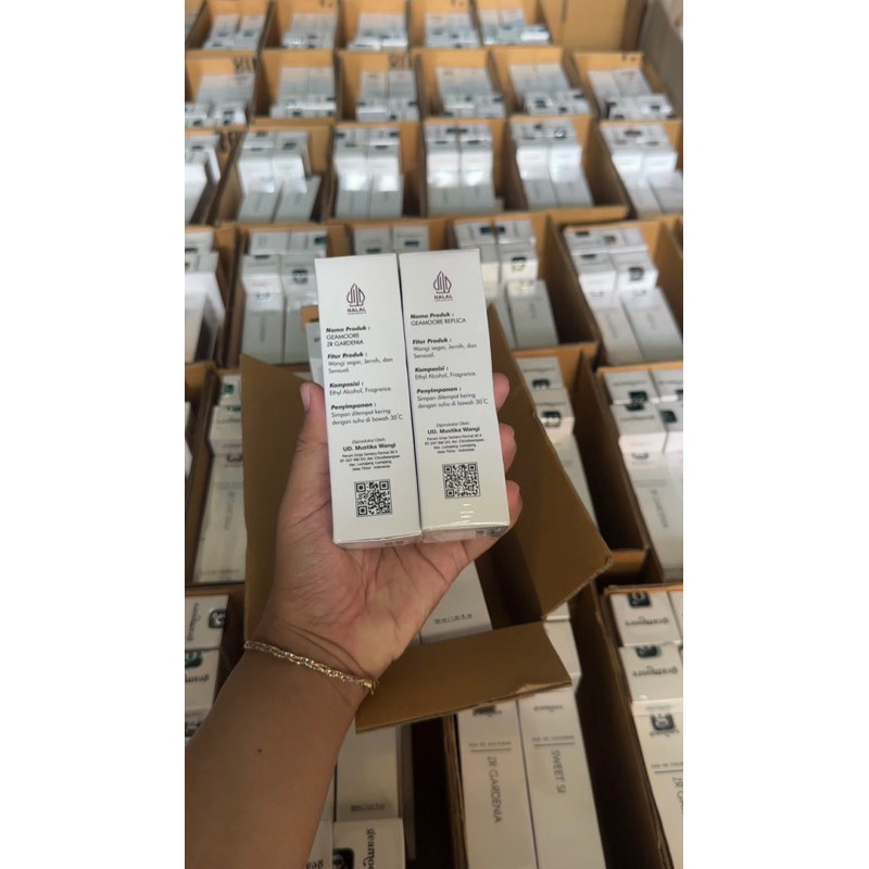 (Termurah) 1 Box Isi 10 Pcs Parfume Geamoore Sultan Casa 30 Ml| Bpom & Halal Mui