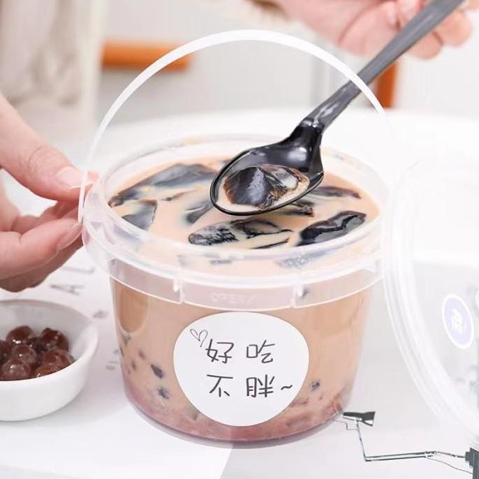 10pc 300ml PREMIUM ember dessert jar toples box dessert minuman gelato