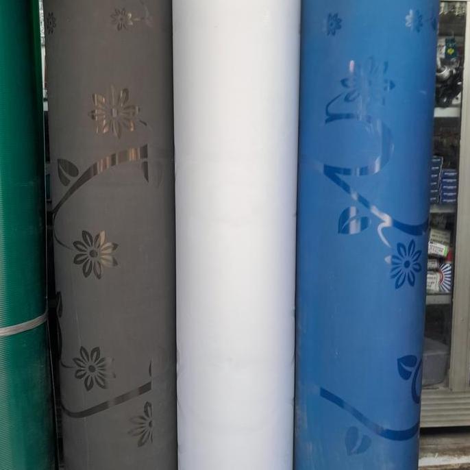 Plastik fiber pagar Motif Kembang