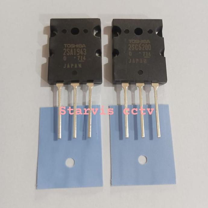 KRISWO Transistor 1943 5200 SA1943 SC5200 ORI Toshiba seri 714