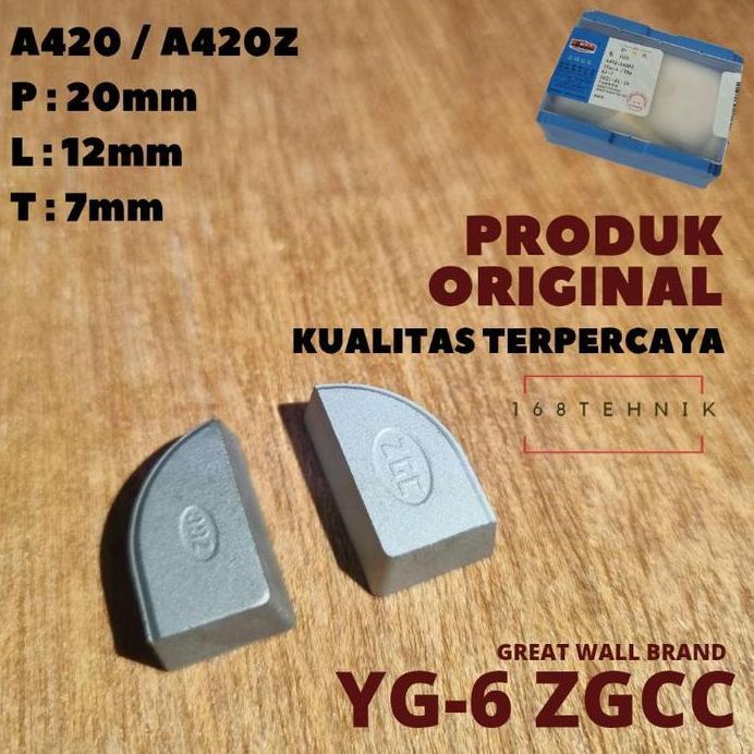 MATA WIDIA YG6 A420 ECER KANAN KIRI / PAHAT WIDIA YG-6 A420Z / YG6 A420 / Mata Widia / BETEL WIDIA