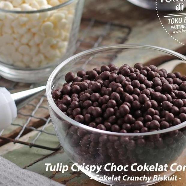 Tulip Crispy Choc 250gr Crispearls Chocolate Crispy Choco Ball Cokelat Topping