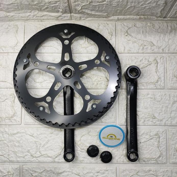 Crank 52T ETERNA Gir Gear Tengah 52 T Sepeda Lipat Seli Balap Fixie RB