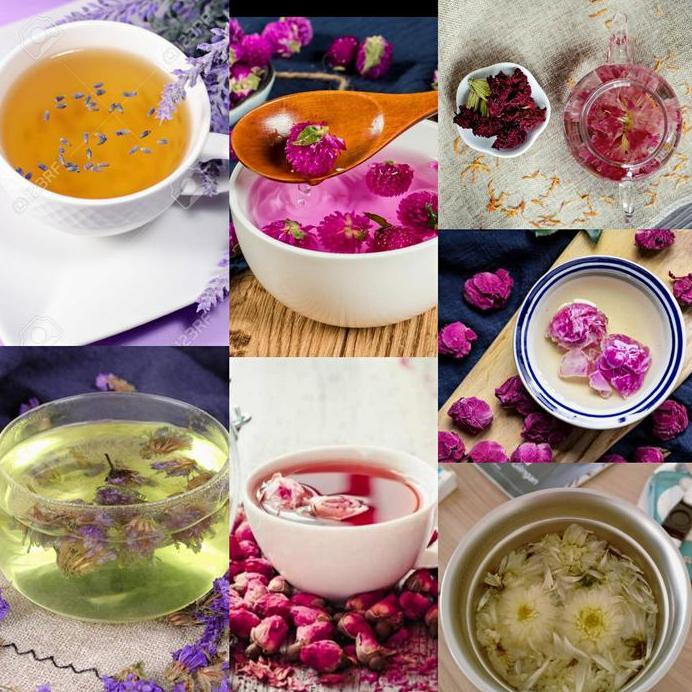 Edible Flowers Custom order Ukuran Besar For Cake dan tea