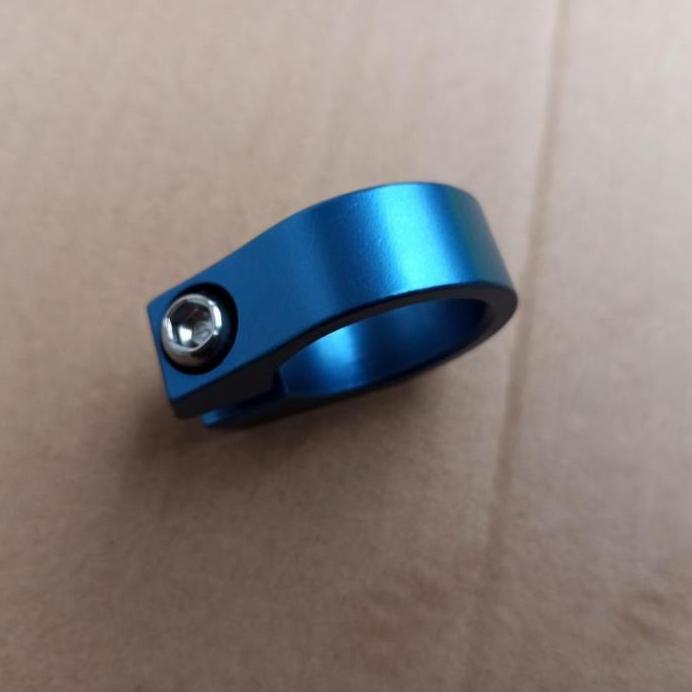 clamp seatpost 28.6mm alloy baut