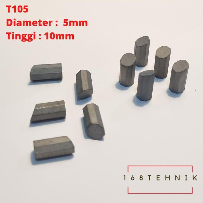 YG-6 T105 / Pahat Widia YG6 T105 Cemented Carbide / Mata Widia T105