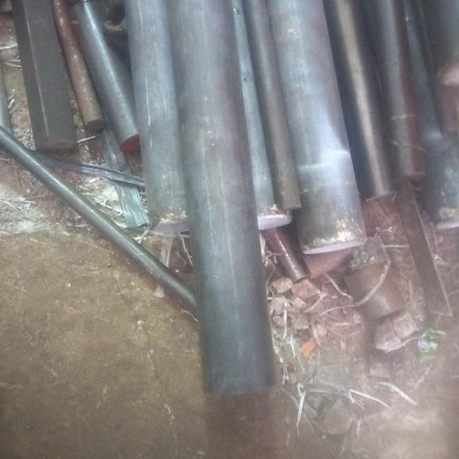 as besi vcn batangan diameter 80 mm panjang  80 mm as baja  80 mm x 8 cm