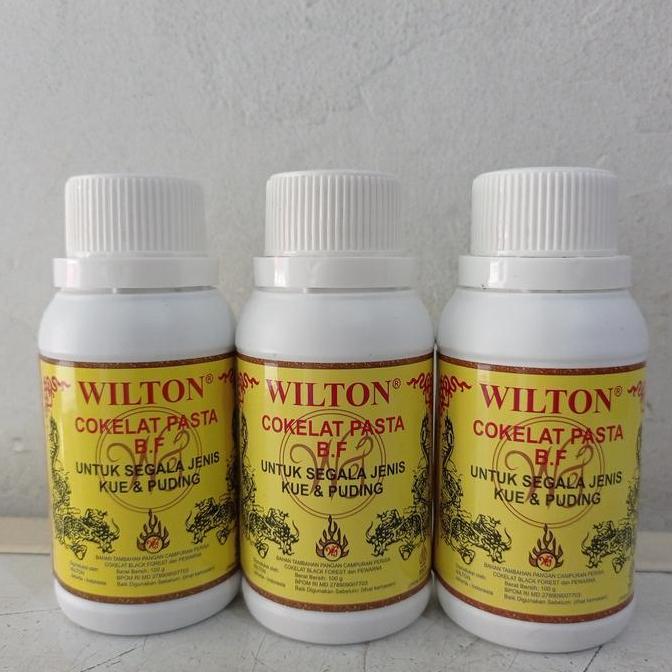 wilton pasta cokelat blackforest 100 gram | wilton pasta blackforest