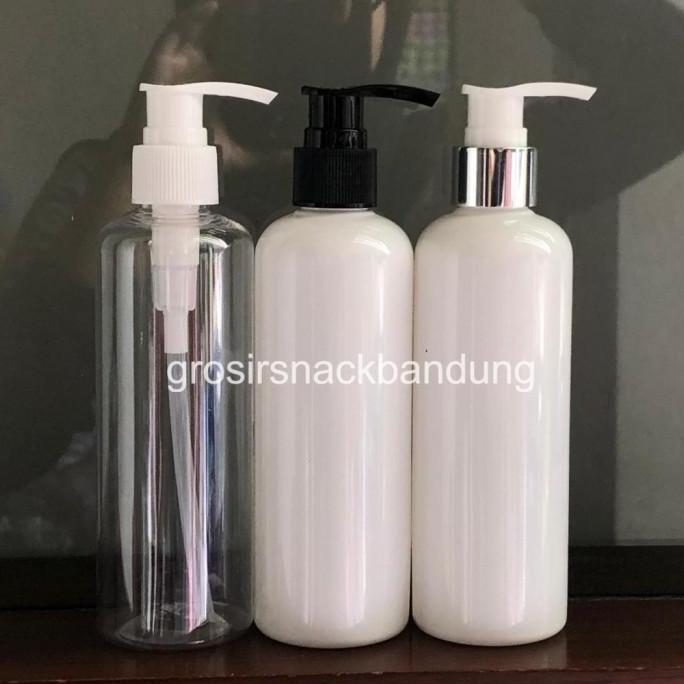 Botol PET 250ml - Tutup Pump / Botol PET BR 250ml Pump