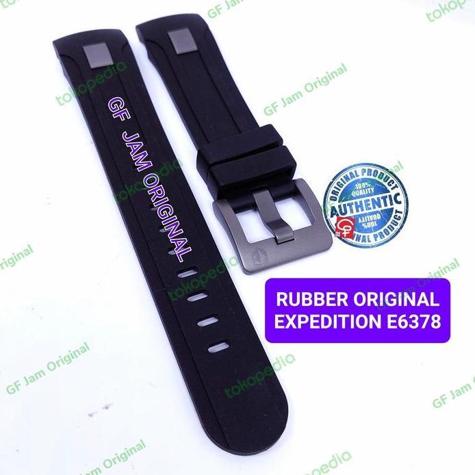 TALI KARET RUBBER EXPEDITION ORIGINAL E6378 E 6378 MC JAM TANGAN