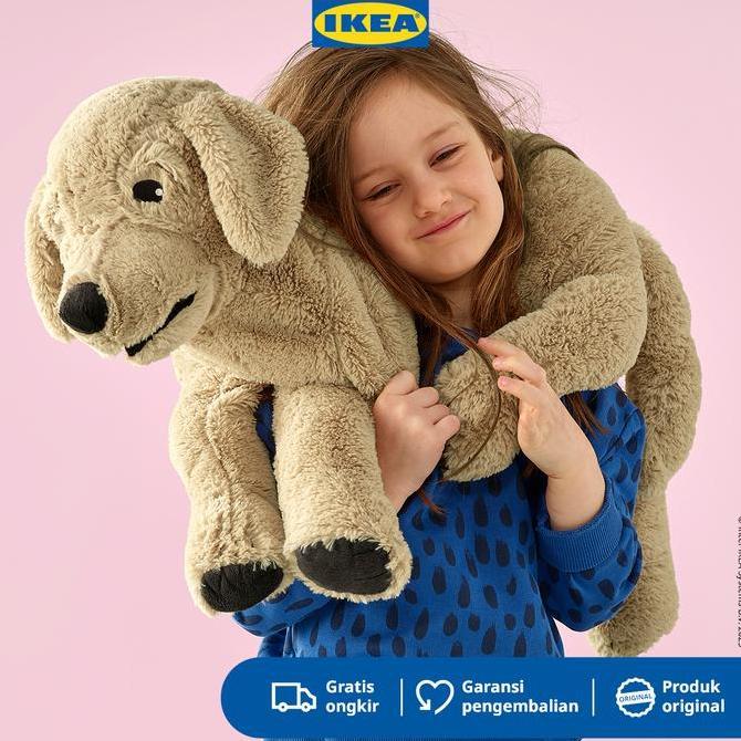 IKEA GOSIG Boneka Anjing Bahan Poliester 70 cm