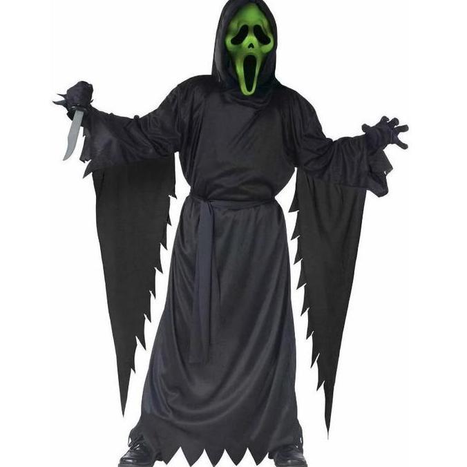 Kostum Scream Skull Tengkorak Halloween