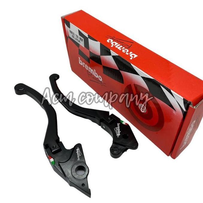 Handle Rem Set Full CNC Lipat Black Stylo CBS Vario160 CBS - Vario 125 150 New - Scoopy New - Genio 