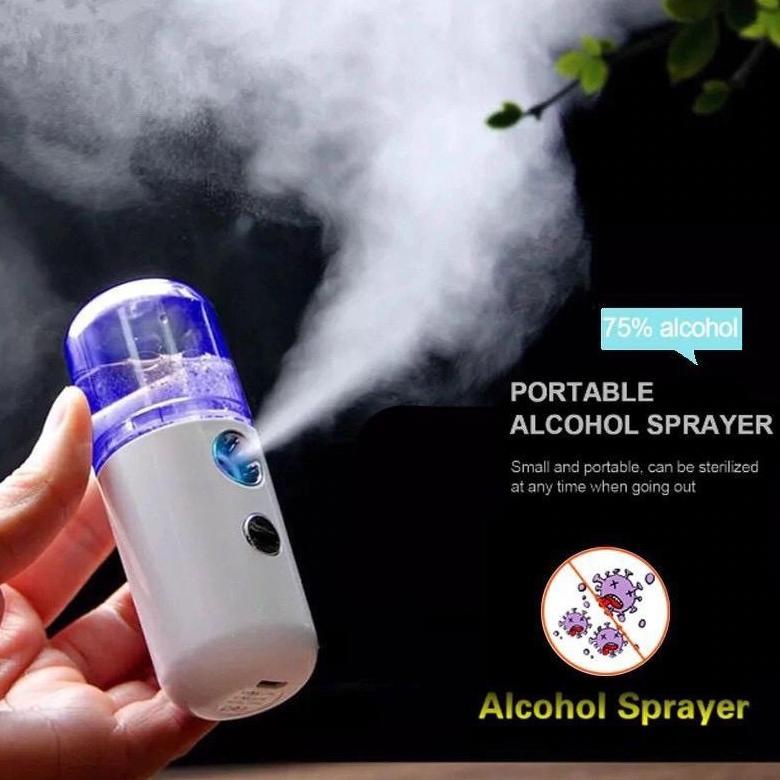 NEW COD Nano Mist Spray Portable Perawatan Wajah pelembab kulit wajah penghalus kulit wajah pembersi