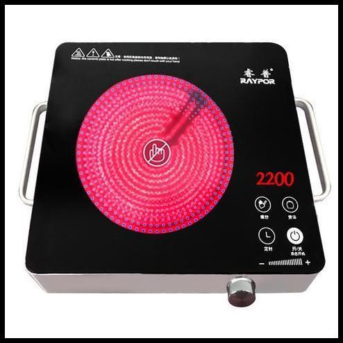 TERLARIS KOMPOR LISTRIK INDUKSI TOUCH SCREEN 2200W - RPLB-22E - BLACK 