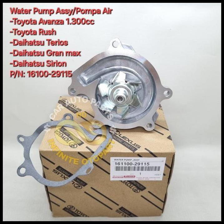 HOT DEAL WATER PUMP POMPA AIR AVANZA XENIA 1.3 1300CC 2004-2014 