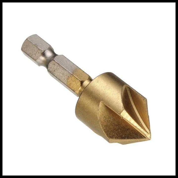 GRATIS ONGKIR COUNTERSINK DRILL SET / MATA BOR DRILL PLAT BESI KAYU ALUMUNIUM SET