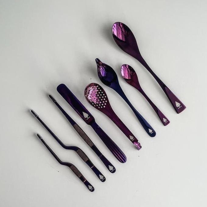 Aksara Plating Set Purple / 8 item tools / Plating Tools