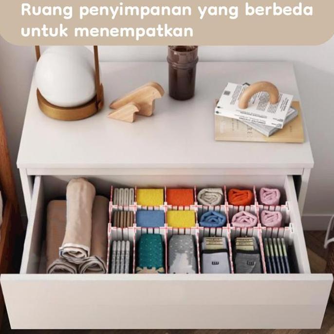 Etife Lemari Laci Kayu / Tempat Penyimpanan Minimalis / Lemari Laci / Lemari Laci Serbaguna / Laci S