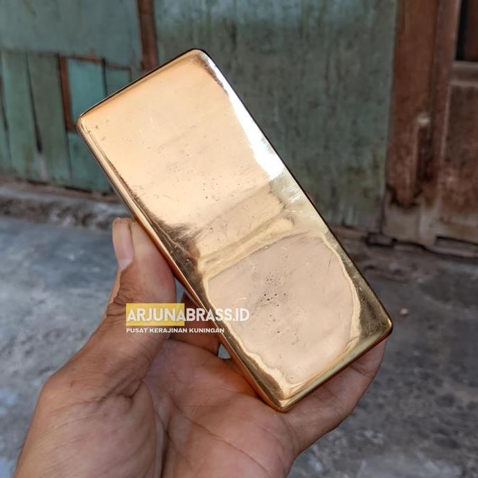 Miniatur Logam Mulia Emas Batangan Kuningan 1Kg Kualitas Terbaik Harga Termurah