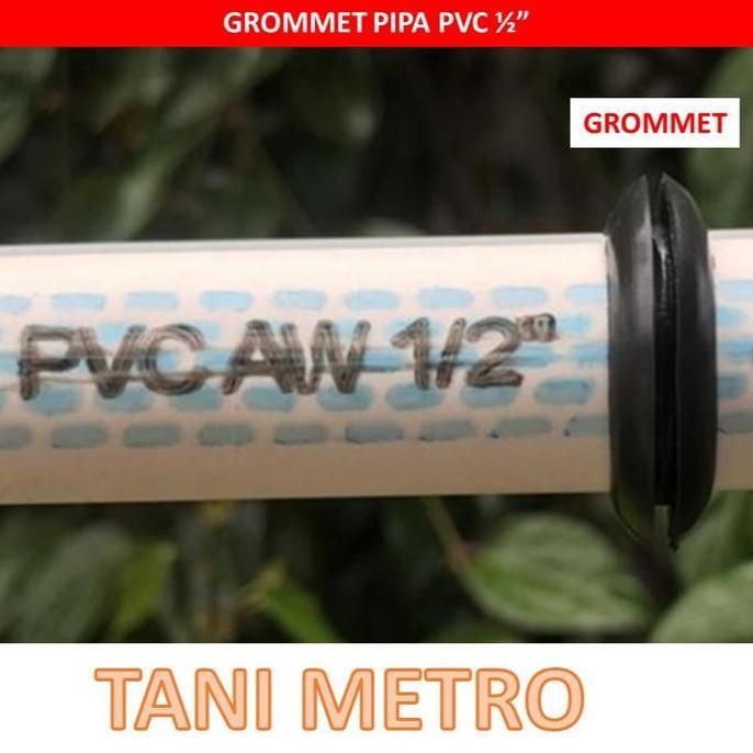 GROMMET 1/2" INCH 22 MM GROMET SEAL KARET DUTCH BUCKET HIDROPONIK PVC