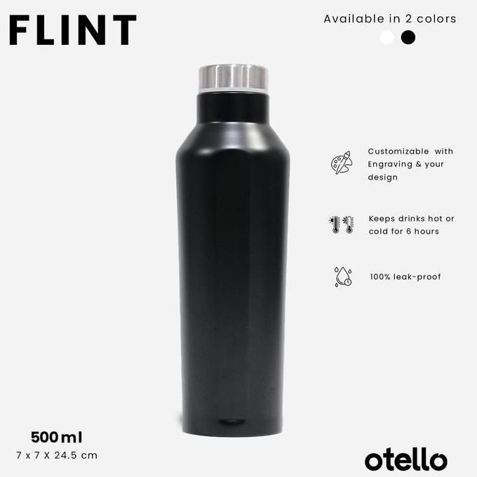 Otello Custom Tumbler Flint Corkcicle Dupe Canteen Botol Minum Grafir