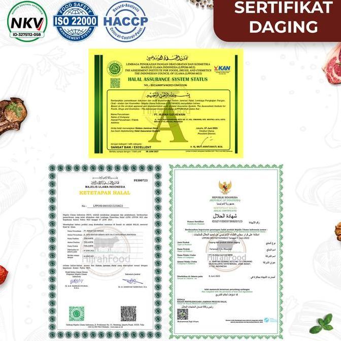 Hijrahfood Iga Tulang Muda Jando Sandung Lamur Sapi | Beef Brisket Bone AUS - 1 kg