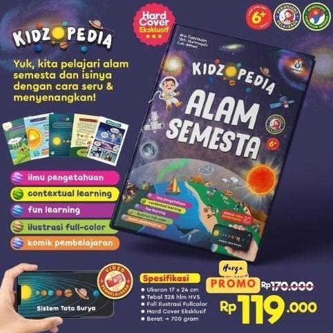 Ziyad books - Buku Kidzopedia alam semesta hewan dan tumbuhan tubuh manusia alam semesta energi