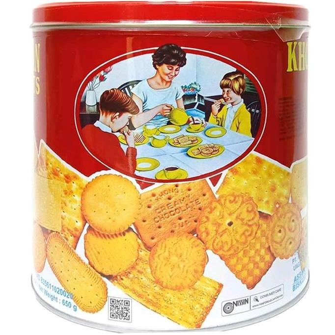 KHONGGUAN BISKUIT 650 GRAM / KHONGGUAN KECIL ES