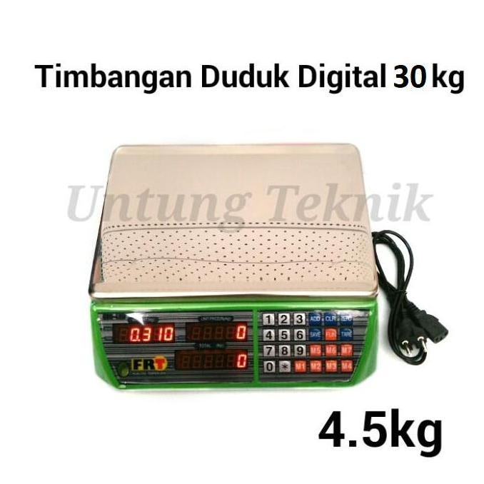 FRT 30 kg Timbangan Duduk Digital - untuk buah & sayur / Laundry
