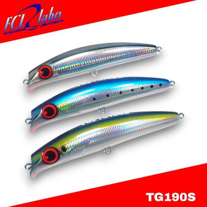 BEBAS ONGKIR - FCL Labo TG190S Sinking Popper 100g 190mm