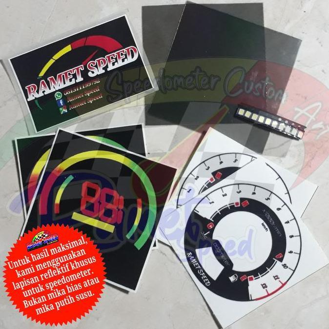 Polarizer custom speedometer Honda CS1 polaris speedometer honda cs1 custom murah